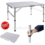 Portable Camping Table Garden Fold Away Dining Picnic BBQ Serving Tables Outdoor