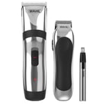 Wahl Cord/Cordless Mains Rechargeable Hair Clipper Trimmer Grooming Set 9655-805