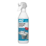 HG Limescale Remover Foam Spray, Professional Grade Limescale Remover, Bathroom Descaler, Removes Stains & Deposits from Shower Heads, Taps, Baths & Screens (500ml) - 218050106