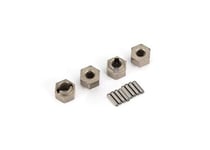 9750A Traxxas RC Wheel Hubs 7mm Hex (Steel) (4) Axle Pins Fits: TRX-4M 1/18