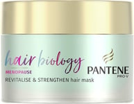 Pantene Hair Biology Menopause Revitalise amp Strengthen Hair Mask For Hair Grow