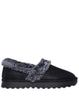 Skechers A-line Cozy Slipper W/ Memory Foam - Black, Black, Size 7, Women