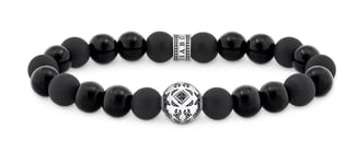 Thomas Sabo Rebel Wolf obsidian armband A2145-705-11-L19