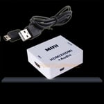 HDMI to HDMI Audio Video Converter Splitter Analog Adapter HDMI2HDMI + USB Cable