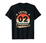 2nd Wedding Anniversary 2 Year Him & Her Level 2 Complete T-Shirt