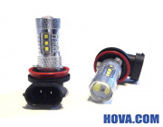 LED Led Lampa Dimljus H16 80W Epistar & Cree Xenonvit 5002716EC