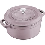 3272340055720 Staub Round Cast Iron Pot - 2.6 ltr, Cherry Blossom 