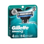 {gillette Mach3} Cartridges 4 4 Each By Gillette