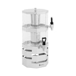 Royal Catering Saftdispenser - 2 x 4 l midterrør til isterninger