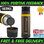 Thermos Ultimate Series Metal Flask Charcoal 500ml Hot Tea Coffee Cold Water Cup