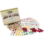 JEUJURA Loto Game - Puinen laatikko