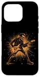 Coque pour iPhone 16 Pro Rock n Roll Rockabilly Heavy Death Metal Musique Guitares