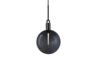 Buster+Punch - Forked Globe Pendel Dim. Large Smoked/Gun Metal