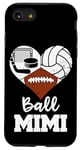 iPhone SE (2020) / 7 / 8 Ball Mimi Funny Football Volleyball Hockey Mimi Heart Case