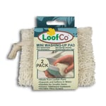 LoofCo Mini-Washing-Up Pad - 2 Pack