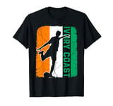 Ivory Coast Soccer Team Ivory Coast Flag Jersey Football T-Shirt