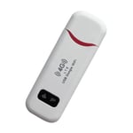 4G LTE WiFi Dongle USB Modem - 150 Mbps - Hvid