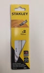 STANLEY 2 LAMES DE SCIE SABRE POUR BOIS 152X4 STA21172-XJ