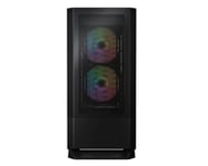 Cougar Gaming Mx430 Mesh Rgb, Midi Tower, Pc, Svart, Atx, Micro Atx, Mini-Atx, 17,5 Cm, 32 Cm