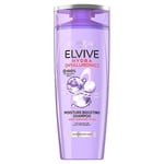 3 x L'Oreal Elvive Hydra Hyaluronic Moisture Boosting Shampoo 400ml