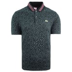 Lacoste Live Mens Green Polo Shirt Cotton - Size X-Small