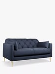 Swoon Mendel Medium 2 Seater Sofa, Gold Leg