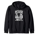 Funny Chess Player Board Game Checkmate In Progress Chess Zip Hoodie