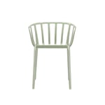 Kartell - Venice Sage Green - Ruokapöydän tuolit - Philippe Starck - Vihreä - Muovi