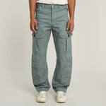 Bend 3D Cargo Loose Jeans - Green - Men