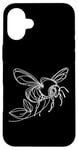 Coque pour iPhone 16 Plus Line Art Entomologistes Bumblebee