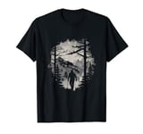 Hiking In Forest The Mountains Mens Outdoor Forest Nature T-Shirt