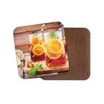 Drink Iced Tea Coaster - Lemonade Healthy Women Cocktail Beverage Gift #16543