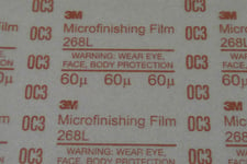 5 Sheets 60 Micron 3M PSA Adhesive Backed Micro Finishing Film (Scary Sharp)