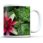 Pretty Lily Flower - Drinks Mug Cup Kitchen Birthday Office Fun Gift #12200