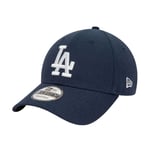 New Era LA Dodgers Linen Navy 9FORTY Adjustable Cap