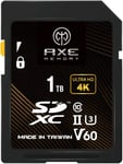 Carte SD 1 to V60, Vitesse de Lecture jusqu'à 245 Mo/s, UHS-II U3 Class 10 V60 4K Ultra Full HD, Carte mémoire SDXC de qualité Professionnelle.[G279]