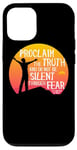 iPhone 12/12 Pro St Catherine of Siena Quotes Proclaim Sunset Catholic Saint Case