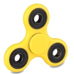 FIDGET SPINNER HAND SPINNER TOUPIE A MAIN  JOUET ANTI-STRESS ADULTE ENFANT JAUNE