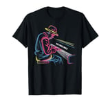 Jazz Vibes Only Piano Player Music Rhythm T-Shirt