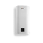 Ferroli - Chauffe eau électrique titano twin 50L - Plat - Multiposition - Blanc