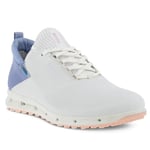 ECCO Ladies Golf GORE-TEX® Leather Cool Pro Golf Shoe in White/Purple (RRP £200)