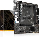 Shangzhoayuan B450 Am4 Carte Mère Gaming Carte Mère Pour Amd Ryzen 1-5Ème Génération Processeur (Ddr4 Max 64Go, Nvme/Ngff M.2, Pcie 3.0, Sata 3.0, Usb 3.0, Gb Lan)