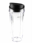 Nutri Ninja Blenders Replacement Spare Parts Mug Tall 32 Oz Cup With Spout Lid