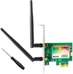 Carte Wifi 5 Pcie Ac 7265, Bluetooth 4.2, Jusqu'À 1167 Mbit/S, Adaptateur Bi-Bande Carte Wifi Pour Pc Windows 11/10/8.1/7(32/64Bit)[PCZ231264]