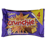 Cadbury Crunchie Chocolate Bar, 26.1 g (Pack of 4)