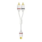 Essentials Classic Y-Split 2M 1F Y-splitter/Y-adapter - 3 års medlemsgaranti