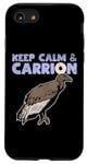 Coque pour iPhone SE (2020) / 7 / 8 Keep Calm And Carrion Vautour Scavenging Bird