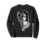 Devil is a Woman American Traditional Tattoo Flash Sweatshirt