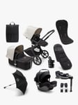 Bugaboo Fox5 Pushchair & Accessories with Bugaboo Turtle Air by Nuna i-Size Car Seat and Bugaboo by Nuna ISOFIX 360 Car Seat Base Ultimate Bundle, Mis