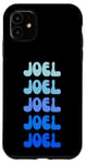 Coque pour iPhone 11 Joel Personal Name Custom Customized Personalized